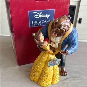 Jim Shore Disney Traditions Showcase Collection Beauty and the Beast Figurine